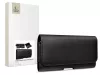 Tec-Protect SM80 Pro Univerzális vízszintes, csatos-fűzős övtáska mobiltelefonhoz 5,8-6,8" - fekete