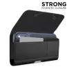 Tec-Protect SM80 Pro Univerzális vízszintes, csatos-fűzős övtáska mobiltelefonhoz 5,8-6,8" - fekete