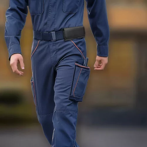 Tec-Protect SM80 Pro Univerzális vízszintes, csatos-fűzős övtáska mobiltelefonhoz 5,8-6,8" - fekete