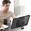 Tech-Protect Solid 360 ütésálló tok - Samsung Galaxy Tab S10 FE+ 13.1 kijelzővédővel - fekete - ECO