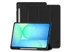Tech-Protect tablet tok (Smart Case Pen) - Samsung X620/X626B Galaxy Tab S10 FE+ 13.1 - fekete - OEM
