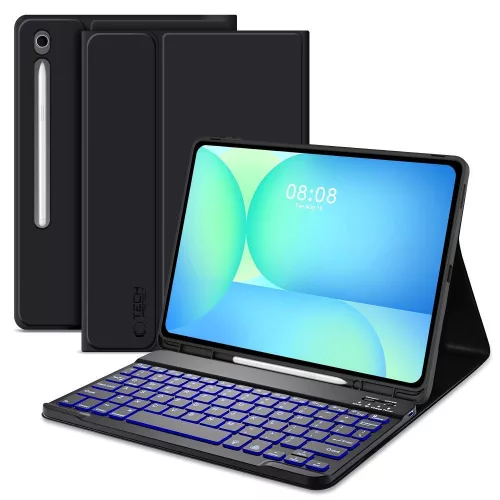 Tech-Protect tablet tok (SC Pen) - Samsung Galaxy Tab S10 FE+ 13,1" X620/X626B, bill. - fekete - OEM
