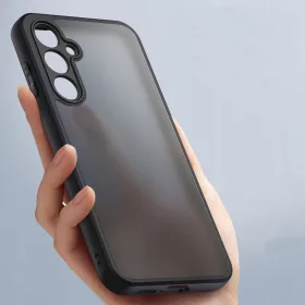   Tech-Protect Magmat szilikon tok - Xiaomi 14T - fekete/átlátszó