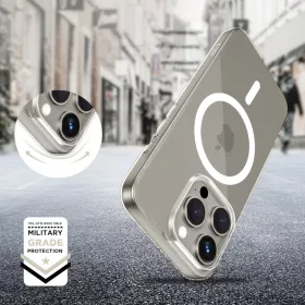   Tech-Protect FlexAir MagSafe szilikon tok - Apple iPhone 15 Pro - átlátszó