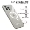 Tech-Protect FlexAir MagSafe szilikon tok - Apple iPhone 15 Pro - átlátszó