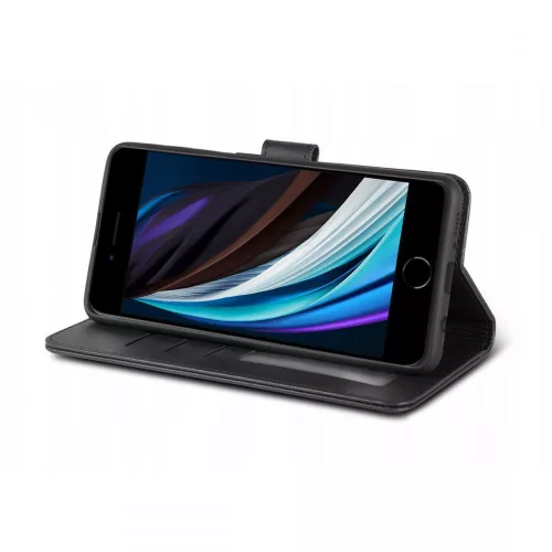 Tech-Protect Wallet Flip oldalra nyíló tok + Magsafe tok - Apple iPhone 15 - fekete