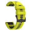 Garmin Fenix 3 / 5X / 3HR / 5X Plus / 6X / 6X Pro / 7X szilikon sport óraszíj - Tech-Protect IconBand Pro - lime/fekete