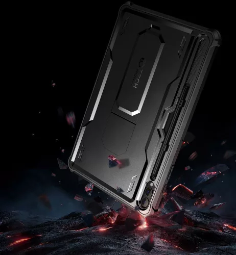 Tech-Protect Kevlar Pro ütésálló tok - Samsung Galaxy Tab S9+ / S10+ 12,4" X810/X816B/X826B - fekete