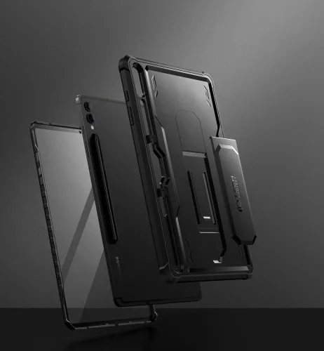 Tech-Protect Kevlar Pro ütésálló tok - Samsung Galaxy Tab S9+ / S10+ 12,4" X810/X816B/X826B - fekete