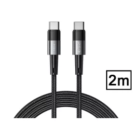   Tech-Protect Ultraboost 100W PD Type-C/Type-C adat- és töltőkábel 2m - fekete