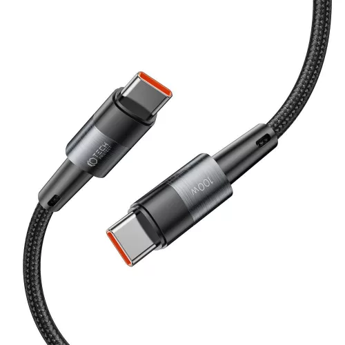 Tech-Protect Ultraboost 100W PD Type-C/Type-C adat- és töltőkábel 2m - fekete