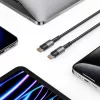 Tech-Protect Ultraboost 100W PD Type-C/Type-C adat- és töltőkábel 2m - fekete