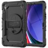 Tech-Protect Solid ütésálló tok Samsung Galaxy Tab S9 FE/S10 FE 10.9 kijelzővédővel - fekete - ECO