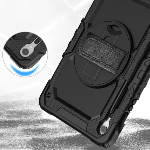 Tech-Protect Solid ütésálló tok Galaxy Tab S9 FE/S10 FE/S10 LITE 10.9 kijelzővédővel - fekete - OEM