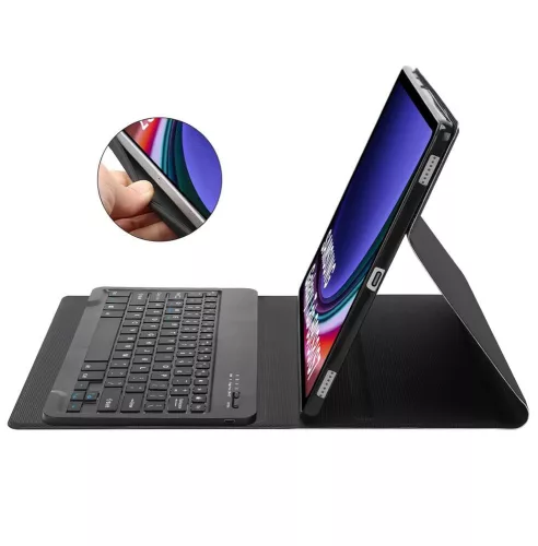 Tech-Protect tablet tok (SC Pen) - Galaxy Tab S9 11"/S9FE/S10FE/S10Lite 10,9", bill. - fekete - OEM