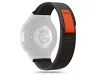 Tech-Protect - Galaxy Watch 4/5/5 Pro/6/7/FE nylon sportszíj - 40/42/43/44/45/46/47mm - fekete - OEM