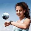 Tech-Protect - Galaxy Watch 4/5/5 Pro/6/7/FE nylon sportszíj - 40/42/43/44/45/46/47mm - fekete - OEM