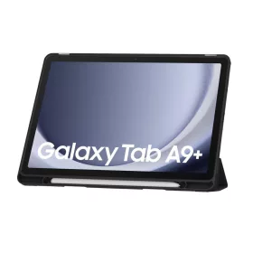   Tech-Protect tablet tok (Smart Case) - Samsung Galaxy Tab A9+ 11" - fekete - OEM