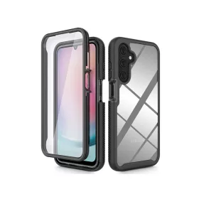  Tech-Protect Defense 360 ütésálló tok - Samsung SM-A256 Galaxy A25 5G - fekete