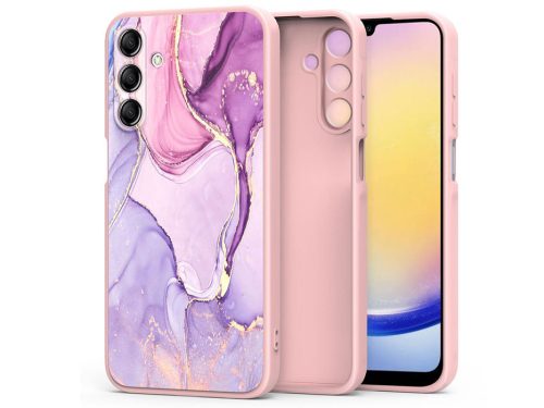 Tech-Protect Mood szilikon tok - Samsung SM-A256 Galaxy A25 5G - marble