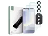 Tech-Protect Supreme Set - Samsung SM-S921 Galaxy S24 üvegfólia+hátsó kameravédő üveg - átlátszó