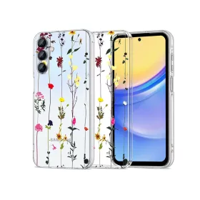  Tech-Protect FlexAir+ szilikon tok - Samsung SM-A556 Galaxy A55 - garden floral