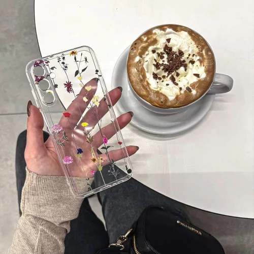 Tech-Protect FlexAir+ szilikon tok - Samsung SM-A556 Galaxy A55 - garden floral