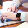 Apple Watch valódi bőrből készült óraszíj - Tech-Protect Leatherfit -           42/44/45/49 mm - barna