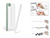 Tech-Protect Digital Magnetic Stylus Pen-2 aktív toll rajzhoz, jegyzethez, Apple iPad-hez - fehér