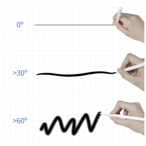 Tech-Protect Digital Magnetic Stylus Pen-2 aktív toll rajzhoz, jegyzethez, Apple iPad-hez - fehér