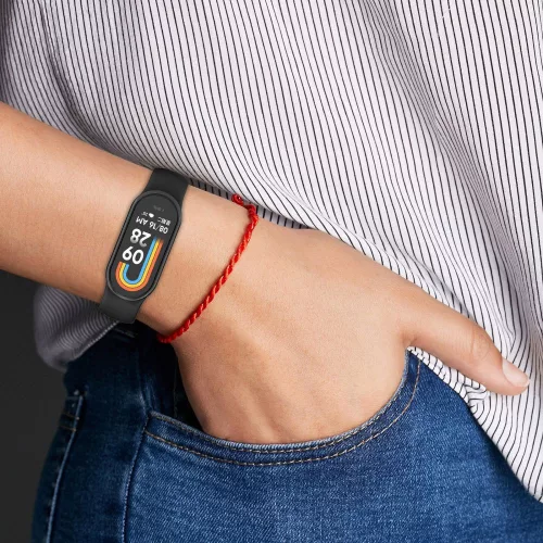 Tech-Protect IconBand - Xiaomi Smart Band 8/9/NFC szilikon szíj - fekete