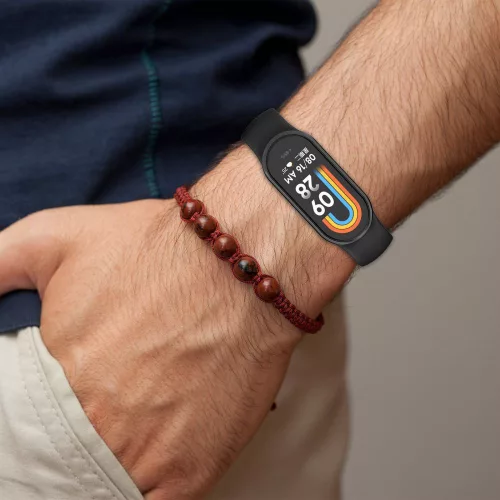 Tech-Protect IconBand - Xiaomi Smart Band 8/9/NFC szilikon szíj - fekete
