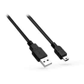 Venom USB-A/mini USB töltőkábel 2m - fekete - OEM