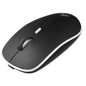 iMICE G1600 fekete vezeték nélküli csendes egér