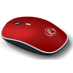 iMICE G1600 piros vezeték nélküli csendes egér