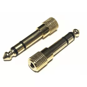   Invotone AD150G 6,3 Sztereó Jack Papa - 3,5 Sztereó Jack Mama, Aranyozott