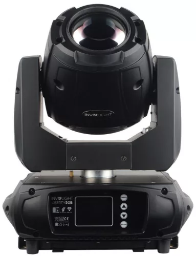 Involight  LIBERTY50B Akkumulátoros, 50W-os LED-es, W-DMX-es robotlámpa