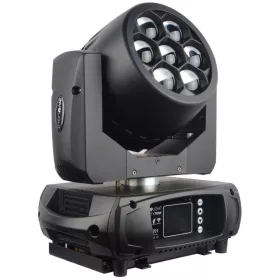   Involight  LIBERTY710W Vezeték nélküli DMX jel vevővel szerelt, akkumulátoros WASH lámpa