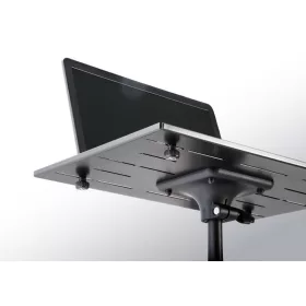   König & Meyer laptop állvány – univerzális, könnyen szállítható, fekete