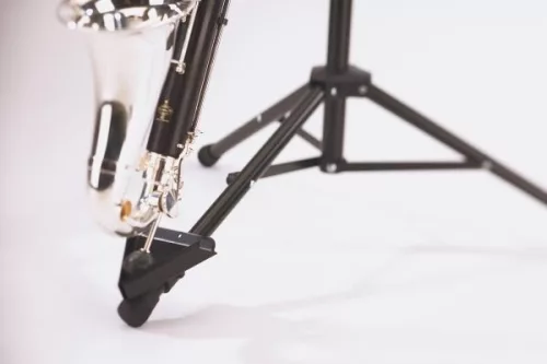 König & Meyer basszusklarinét-állvány – összecsukható, fekete