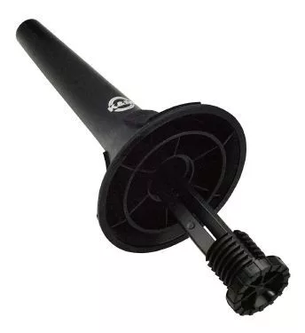 König & Meyer trombitaállvány – filc borítású műanyag tartóelemmel, fekete