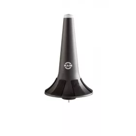  König & Meyer trombitaállvány – műanyag, filc borítású tartóval, fekete