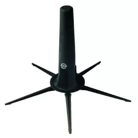   König & Meyer szaxofonállvány – szopránszaxofonhoz, 5 lábbal, könnyen szállítható, fekete