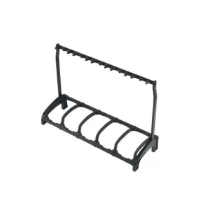   König & Meyer Guardian 5 gitárállvány – 5 gitárhoz, fekete tartóelemekkel