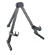 König & Meyer Memphis Travel gitárállvány – alumínium, állítható karokkal, fekete