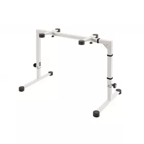   König & Meyer Omega billentyűállvány – állítható magasságú, stabil, fehér