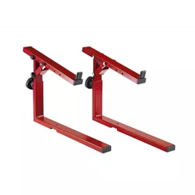   König & Meyer Omega billentyűállvány kiegészítő – a 18810-es állványhoz, hangszer vagy laptop számára, rubinpiros