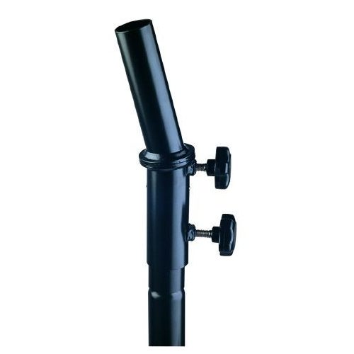 König & Meyer hangfal adapter – döntött, 35 mm átmérőjű állványhoz, 15 fok dőléssel, fekete