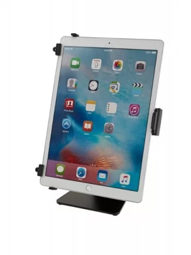 König & Meyer 19792 univerzális tablet PC tartó – asztalon való használathoz, fekete