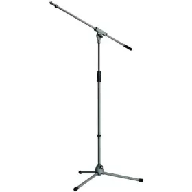   König & Meyer mikrofonállvány-Soft-Touch – egyrészes hosszú gémmel, szürke KM-21060-300-87
